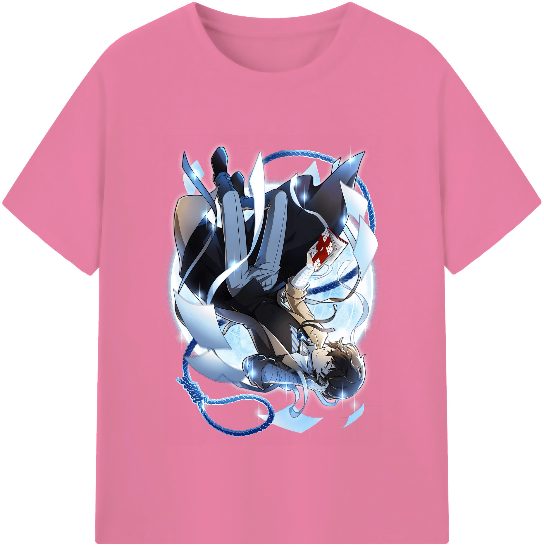 （画像用） 文豪ストレイドッグス Bungo Stray Dogs 綿100％半袖Tシャツ（フロントプリント）